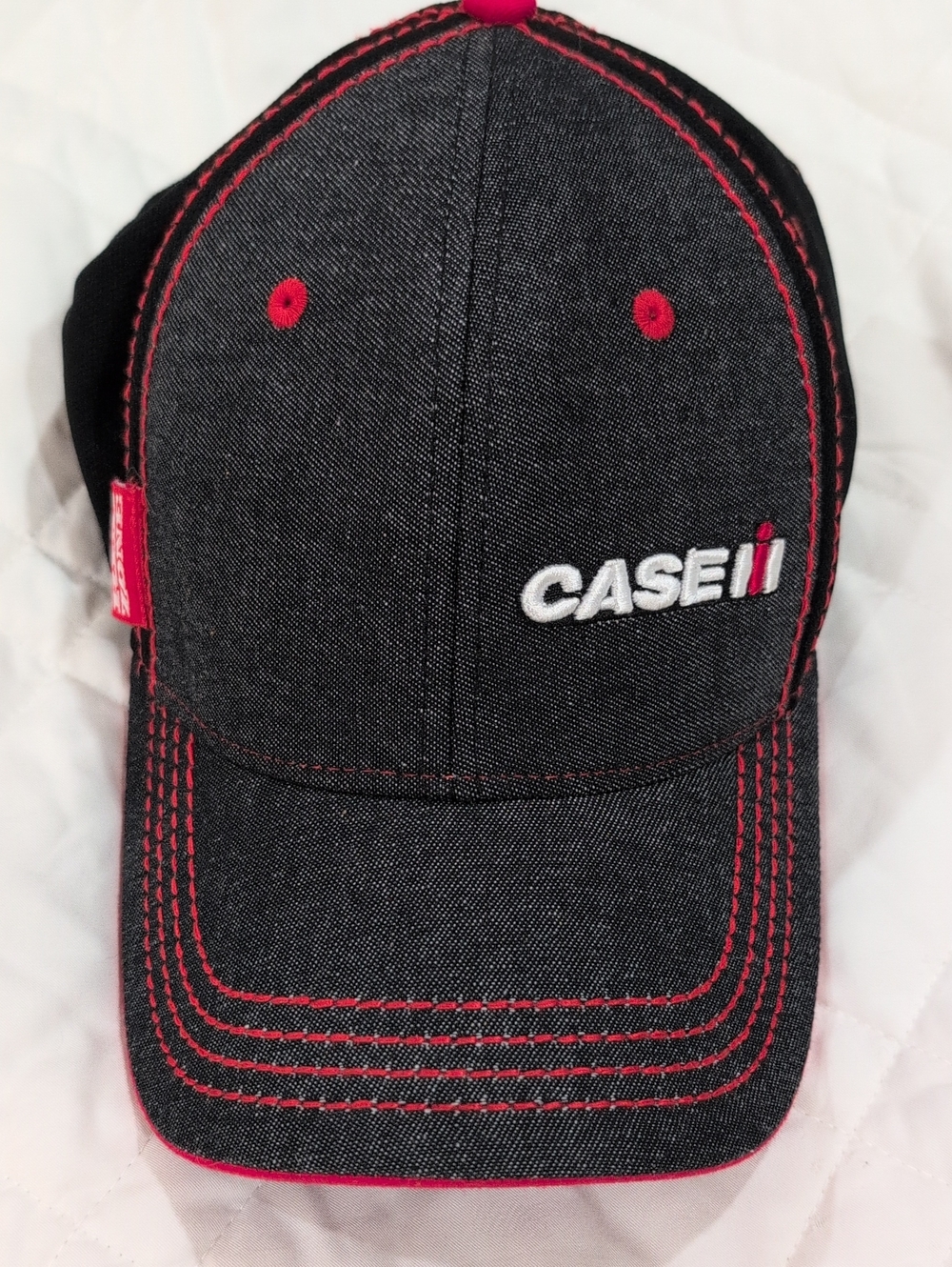 Black & Red Case Cap